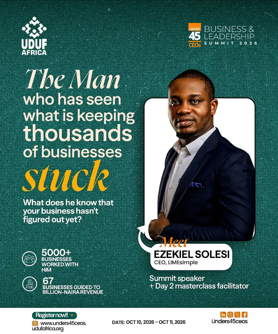 Ezekiel Solesi — speaker flyer