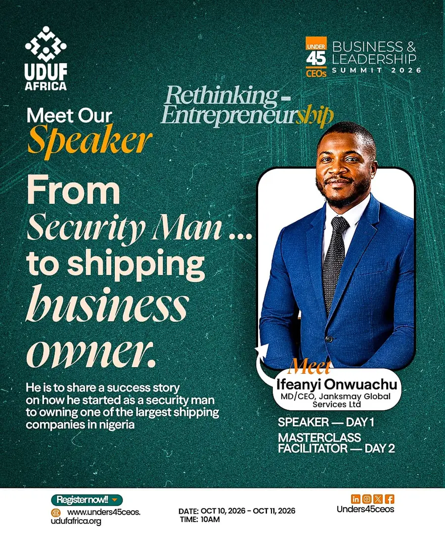 Ifeanyi Onwuachu — speaker flyer