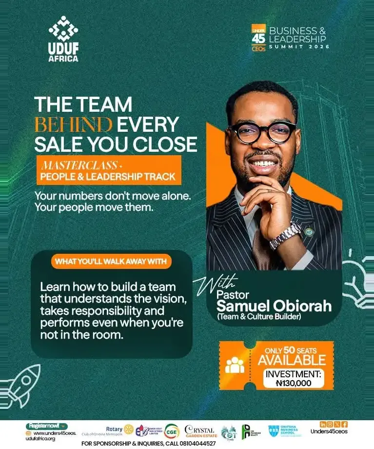 Samuel Obiorah — speaker flyer